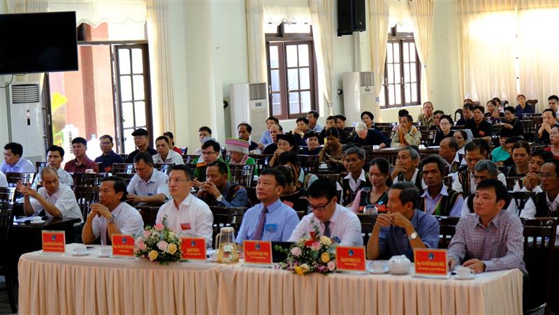 Các đại biểu dự Đại hội.