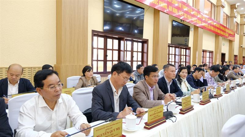 Các đại biểu tham dự Hội nghị.