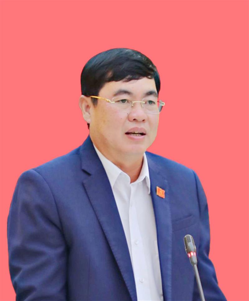 Đồng chí Trần Đình Văn - Phó Bí thư Thường trực Tỉnh ủy, Trưởng Đoàn ĐBQH tỉnh Lâm Đồng.